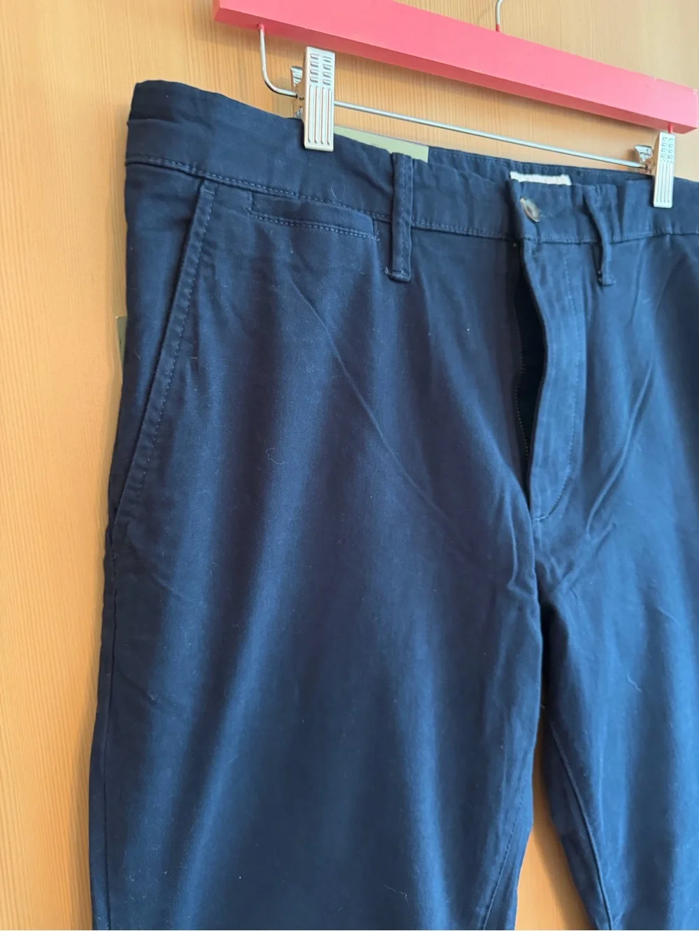 Men's Navy Chino Pants